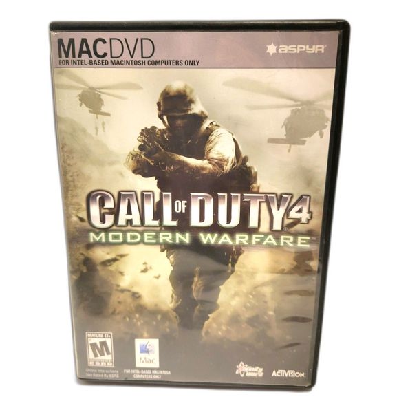 Call Of Duty 4 Modern Warfare Mac DVD - Picture 1 of 6
